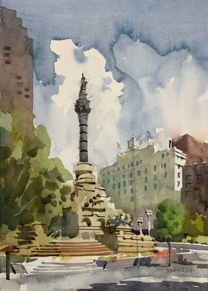 The Soldiers and Sailors Monument