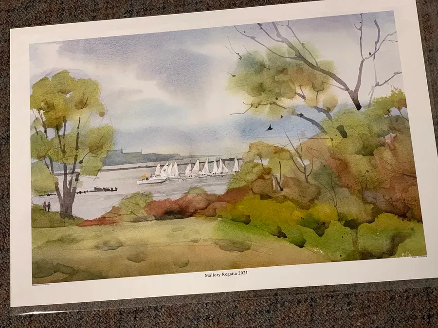 Mallory Regatta Print, view 3