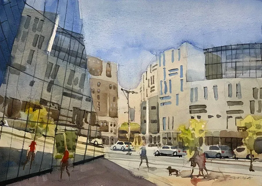 A view of Uptown and MOMA