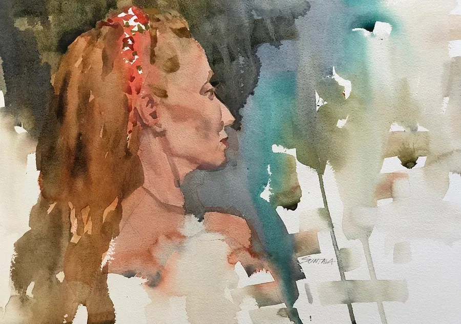 Portrait of woman